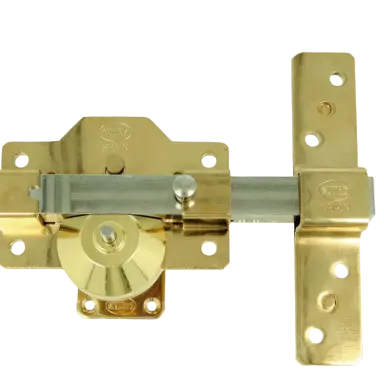 cerrojo de seguridad dorado para reforzar puertas en madrid sur